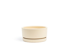 8.5" Low-Bowl with Water Saucer