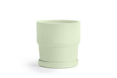 8.5" Calyx Pot with Water Saucer