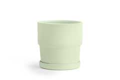 6.25" Calyx Pot with Water Saucer